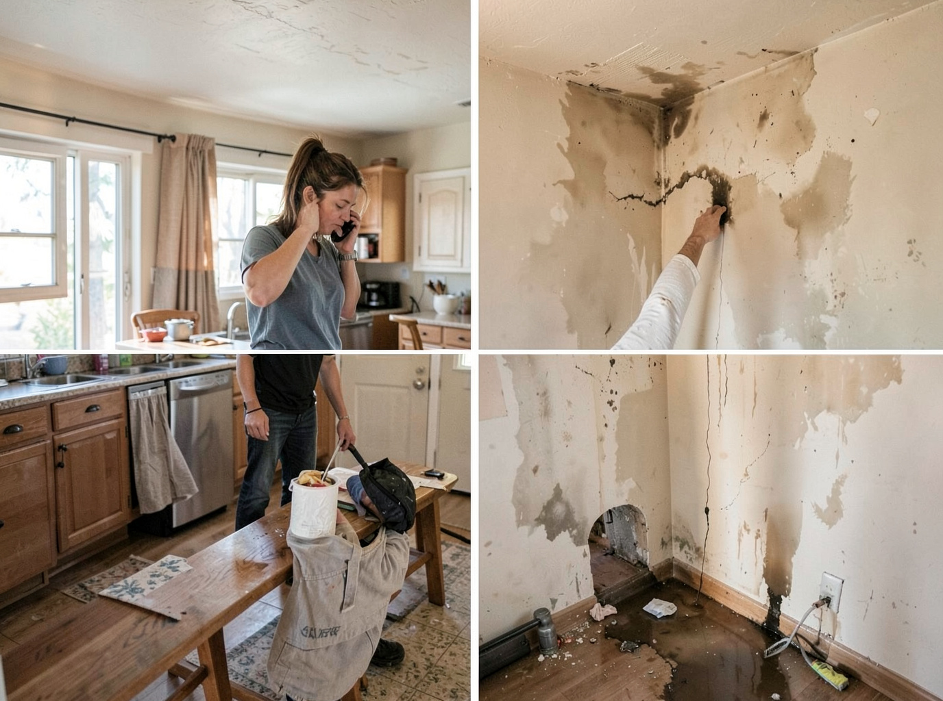 The Tucson Water Damage Help team at work in Tucson